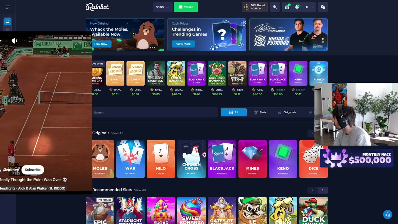 RAINBET🥳GIVEAWAYS🥳LIVE GAMES🥳 $1750 !LEADERBOARD !RAINBET🥳(RAW 20%)