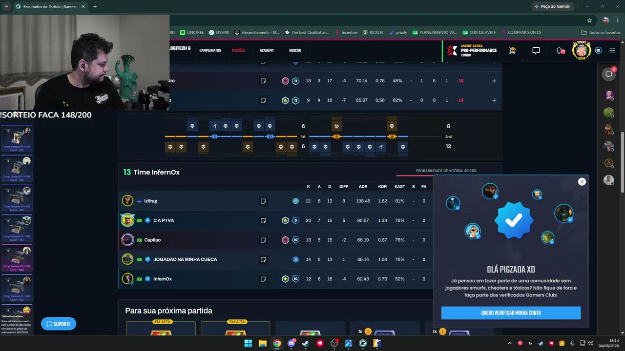 GAMEPLAY GC RUMO AO LVL 20 - !JOGAR !PIX