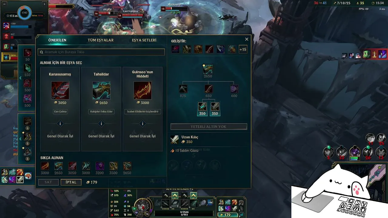 LOL ARAM ŞAMATA AKİYORUZ