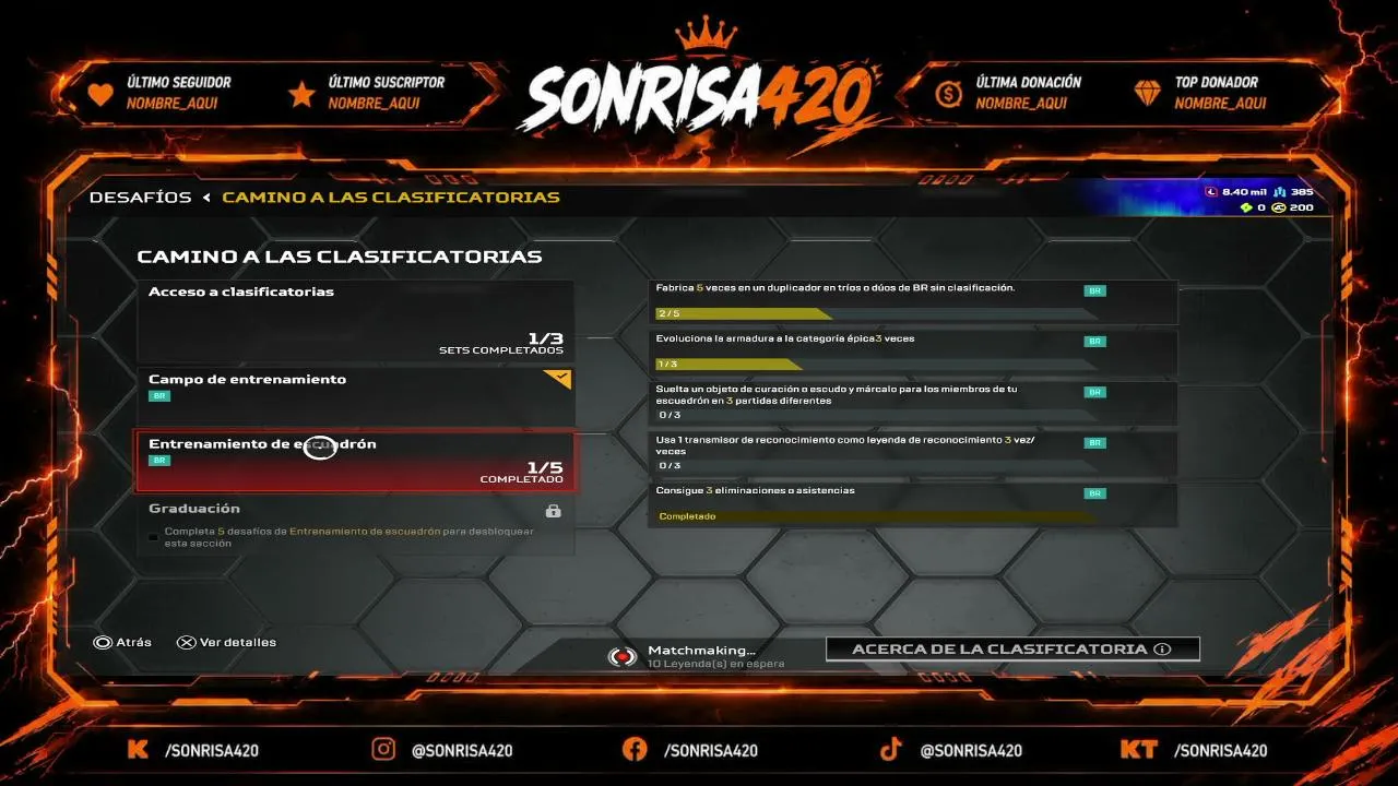 Transmisión en directo de Sonrisa420
sígueme y te sigo en vivo 
apoyo mutuo suscríbete apoye el canal ayúdanos a crecer