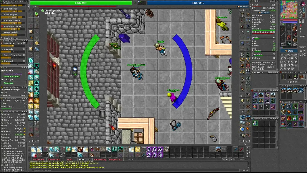 APRENDENDO DE RP TIBIA GLOBAL NEW SERVER