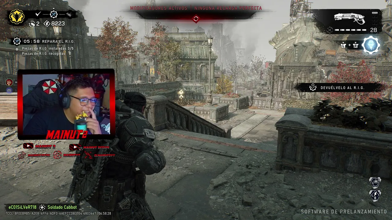 JUGAMOS LA BETA DE GEARS OF WAR E-DAY CORREEEE