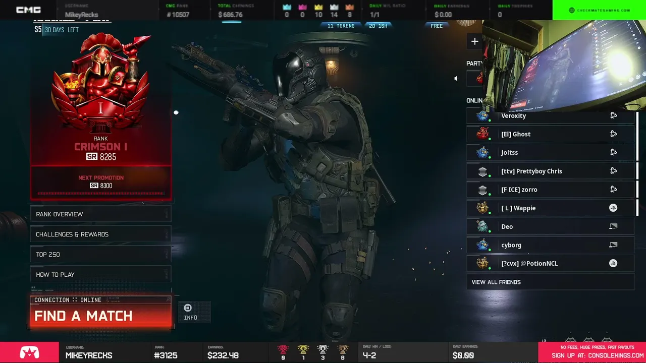 Console Kings Killrace Tournaments