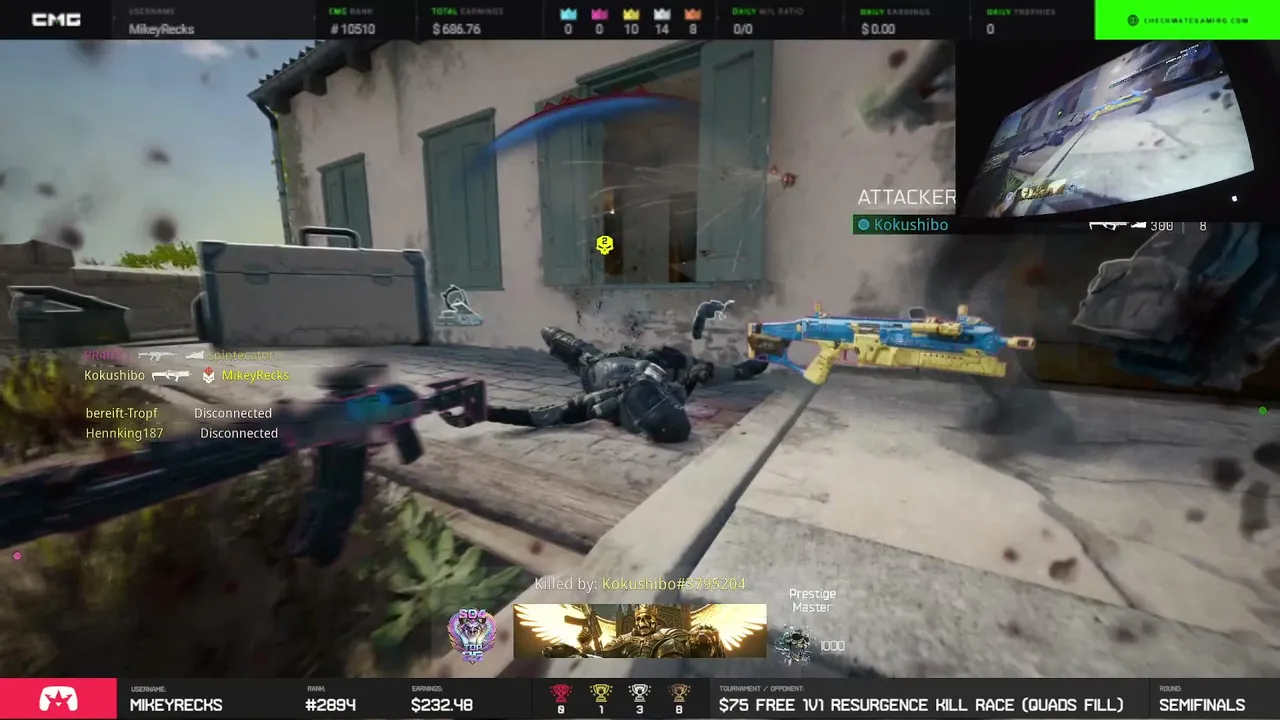 Console Kings Killrace Tournaments