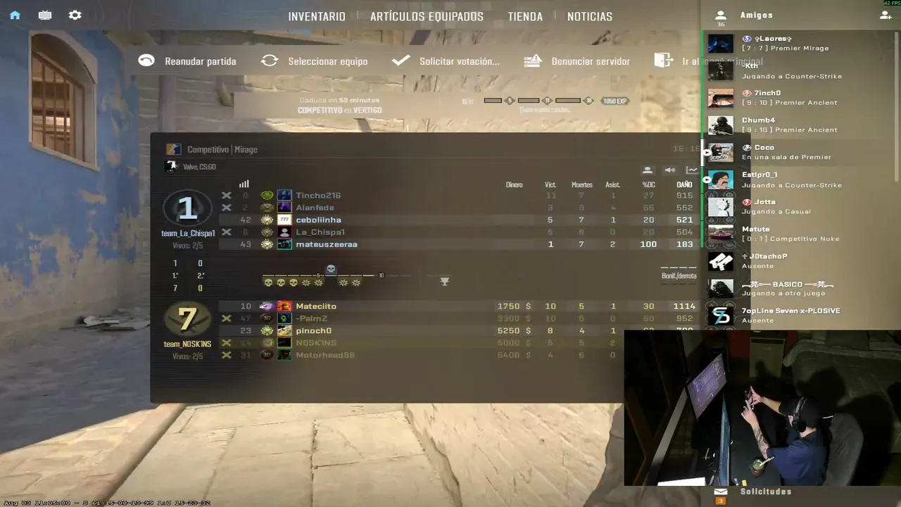 ni yo se, solo prendo stream