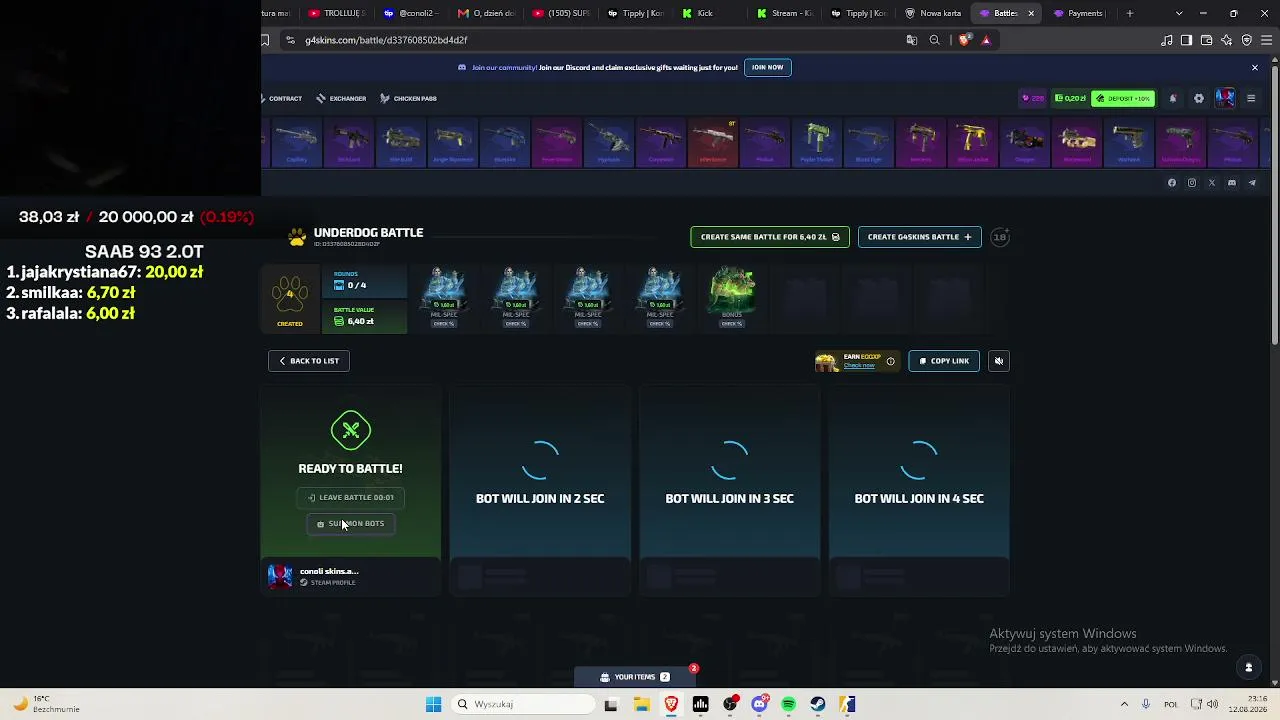 g4skins
 z rodzinką,pozdrawiam miła atmosfera