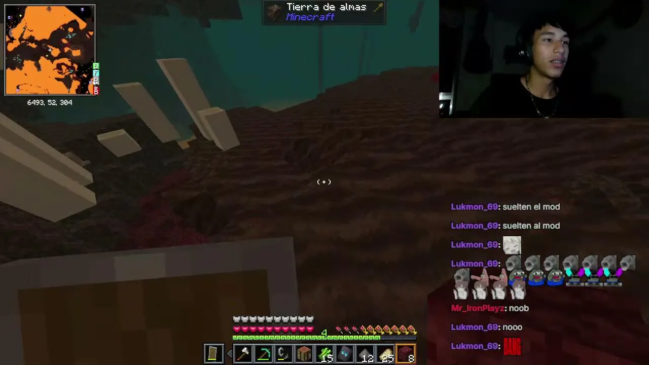probando el server de Exalinks99 de minecraft