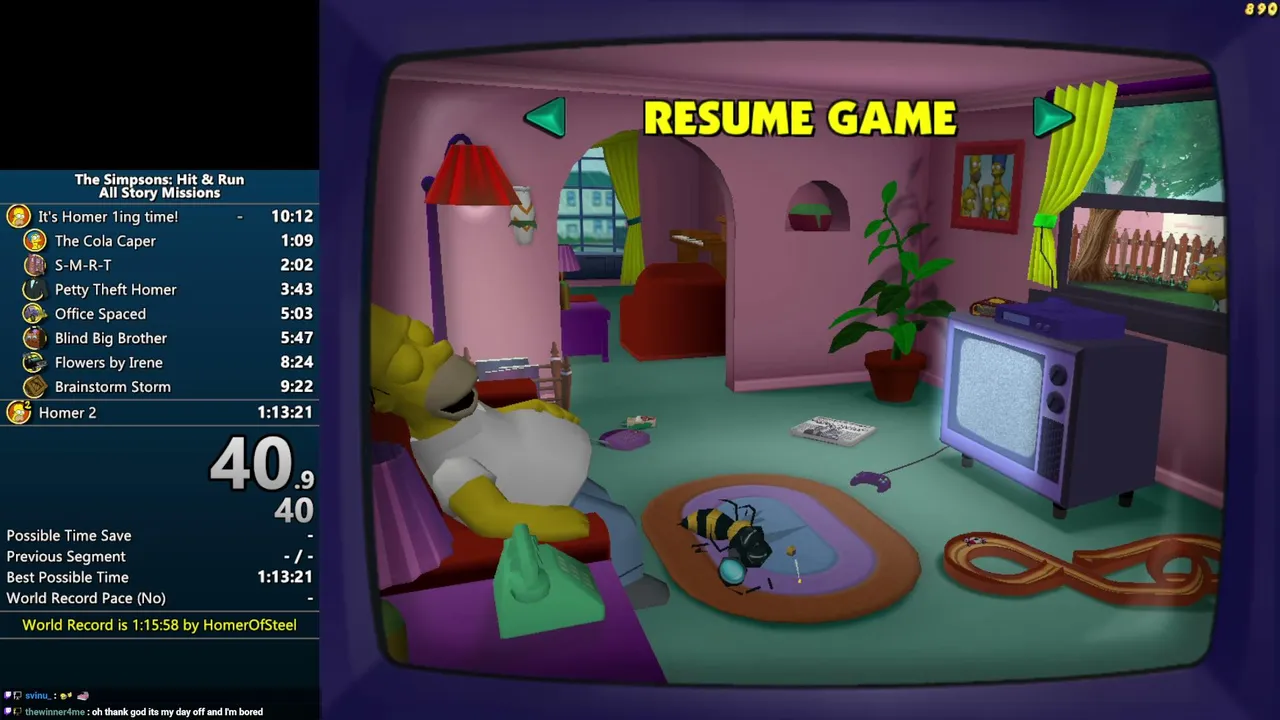 The Simpsons: Hit & Run All Story Missions Speedrun
