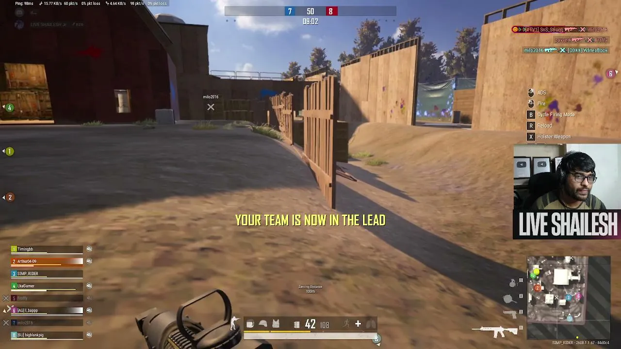PUBG PC WITH RANDOM TEAMMATES  WITH LIVESHAILESH