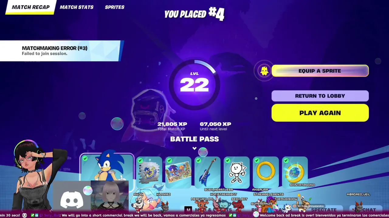 [EN/ES] The sprite garden is here! | Fortnite !Venezuela !rules !reglas !discord