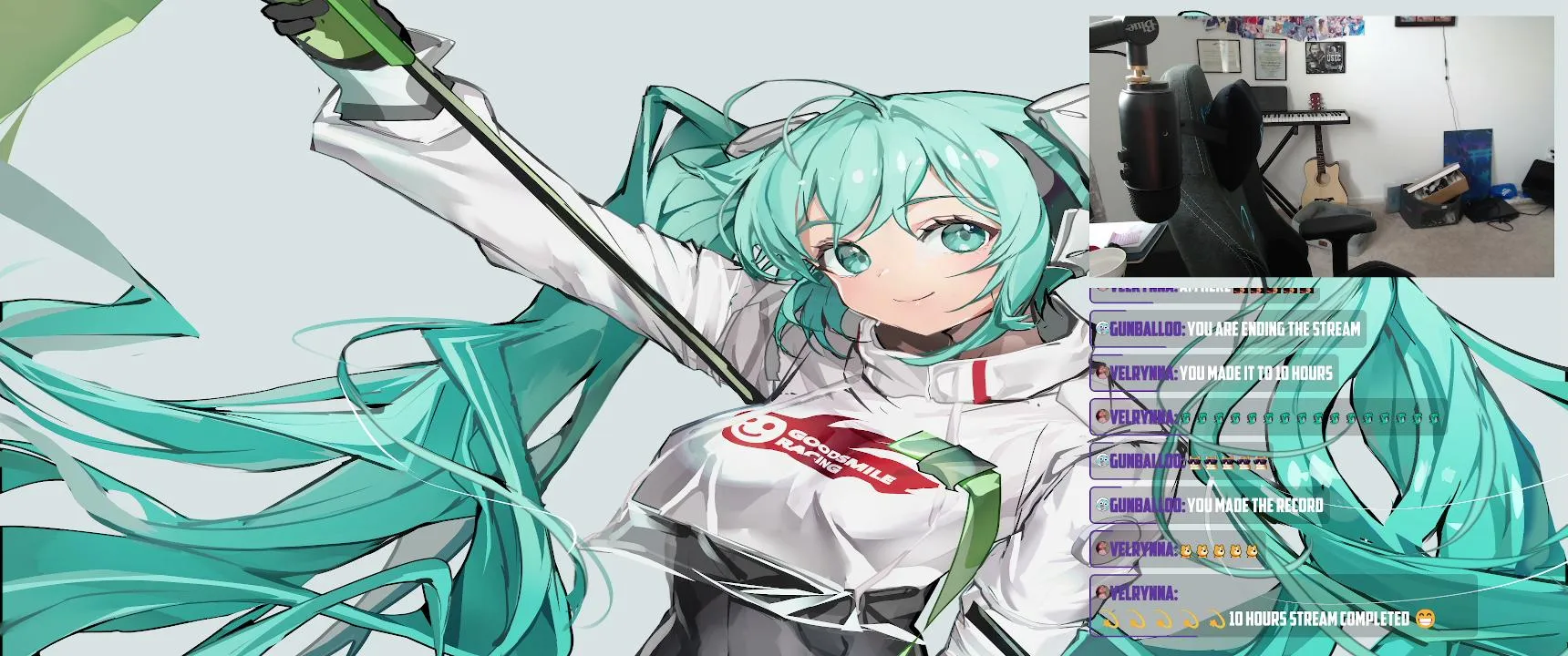 My first stream.