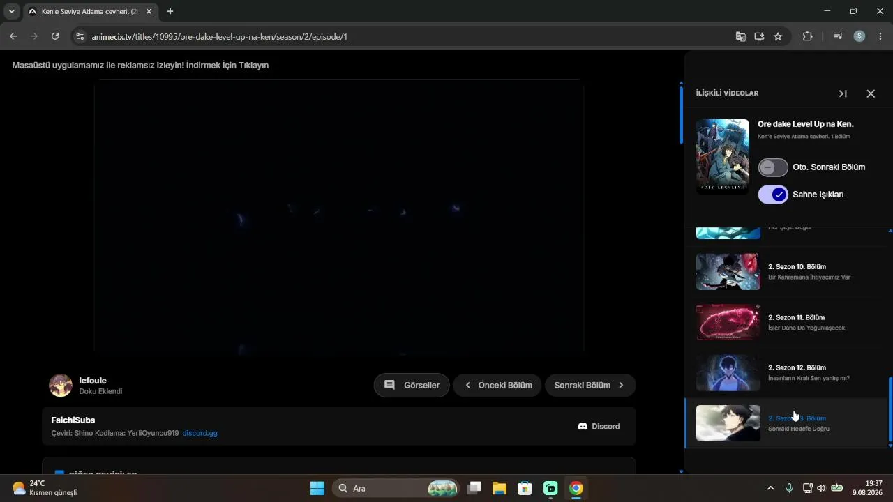 anime yayınııı