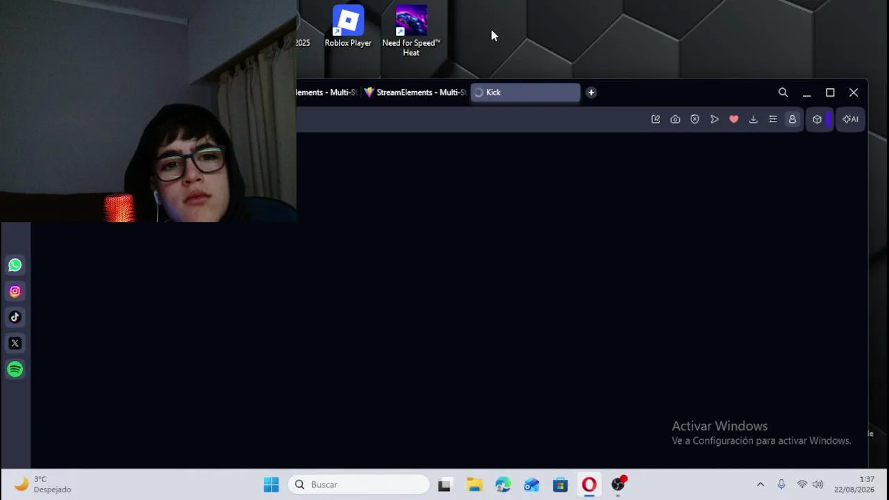 jugando y charlando metete