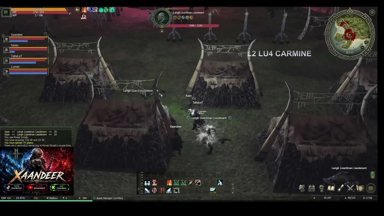 L2 LU4 Carmine Latam X1 Xaandeer