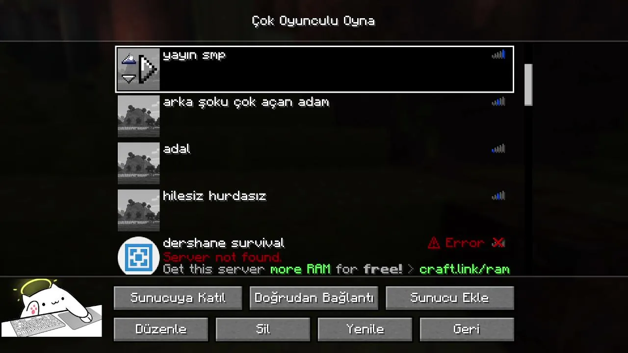 MC'de chilliyoruz