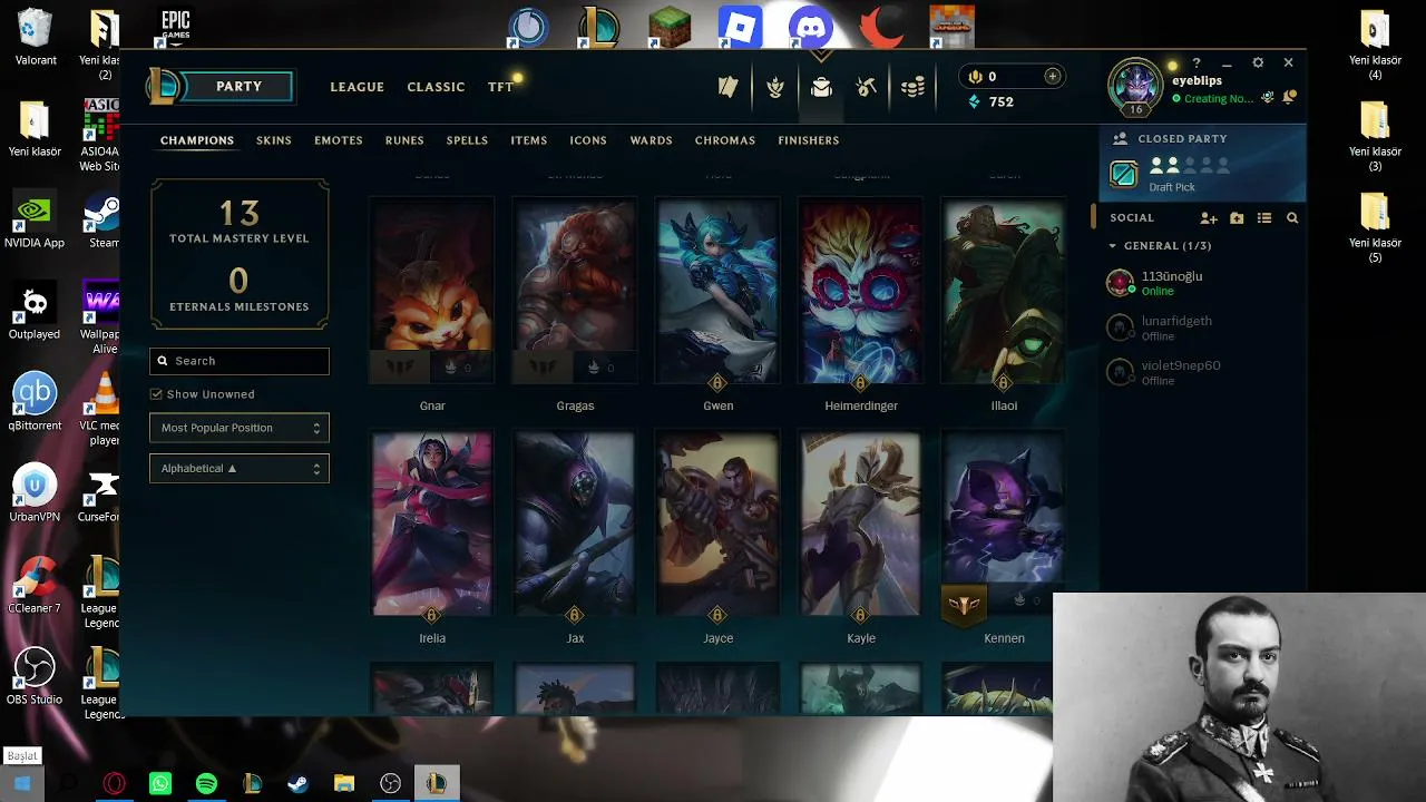 eu west 30 lvl kasıyoruz