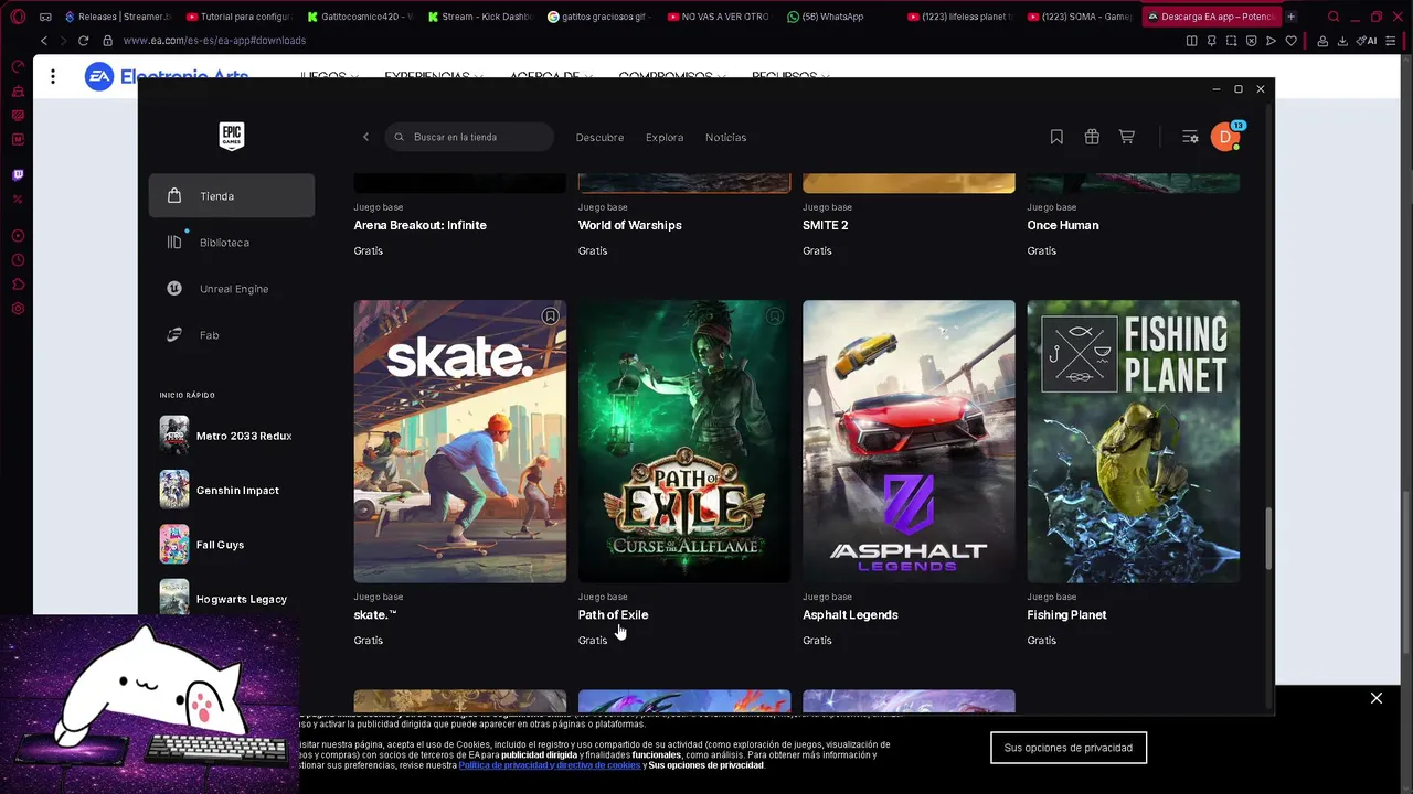 Stream con el corazon roto.
Dia 3 siendo desempleado xD
Terminando mi primer juego del mundo mundial