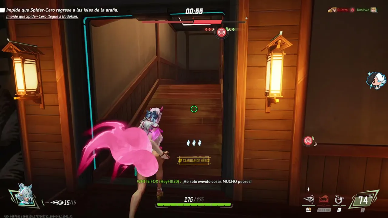 jugando unas partidas manquito