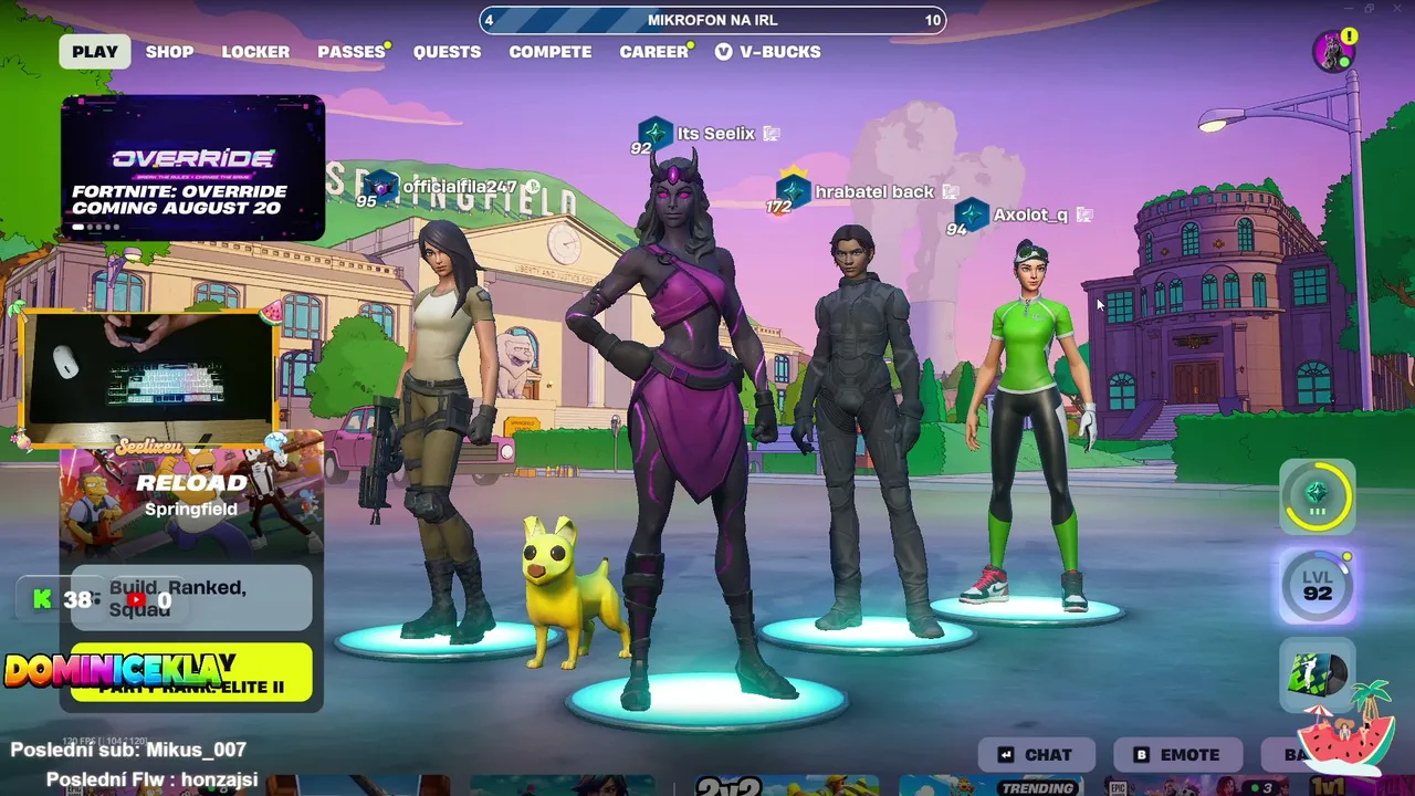 🌅🎒ROAD TO UNREAL MOŽNÁ DNES XD 🚗🌼🍓 🎁 SOUTĚŽE 🎈🎊 💬 CHILL A POKEC 🌿🥤 💛 DEJ SUB ⭐🚀 !sub 🍀🎮 NO DAY OFF 312/320 🌞🌈