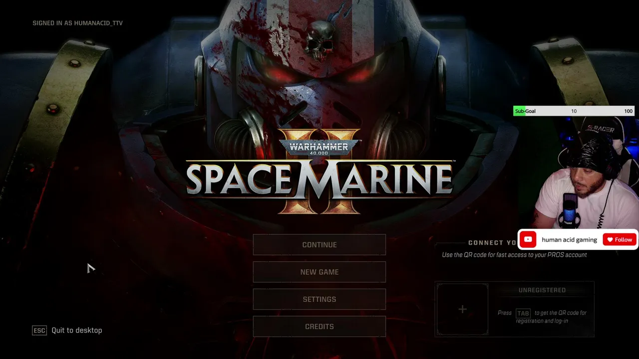 LIVE | Warhammer 40,000: Space Marine 2: Blind Playthrough | Day 2