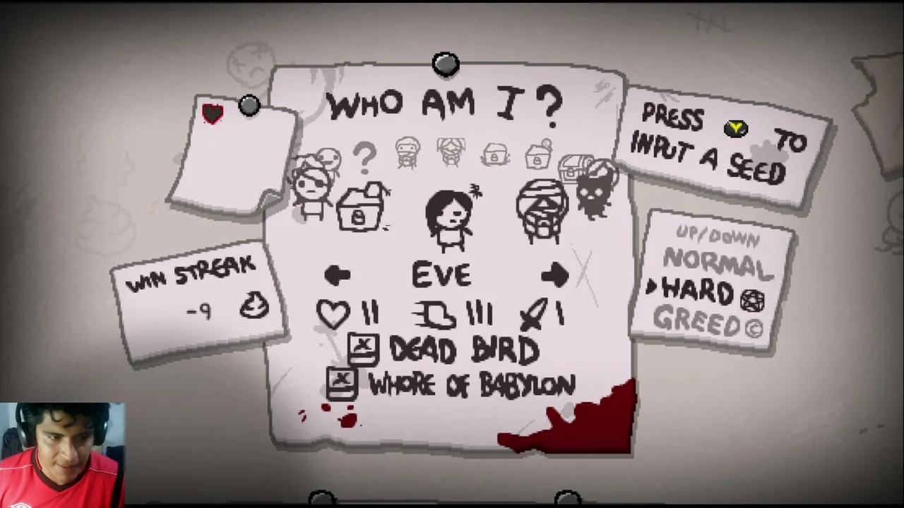 🔴Principiante en "The binding of isaac rebirth" , 4/11 CORAZONES DE MAMA