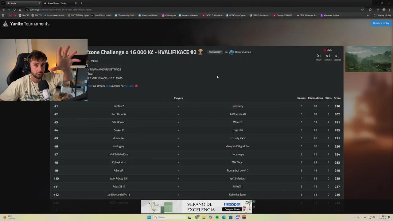 🏆MROŽ PLAYzone Challenge o 16 000 Kč - Kvalifikace č.2  - !lanka !reg !navod !tabulka