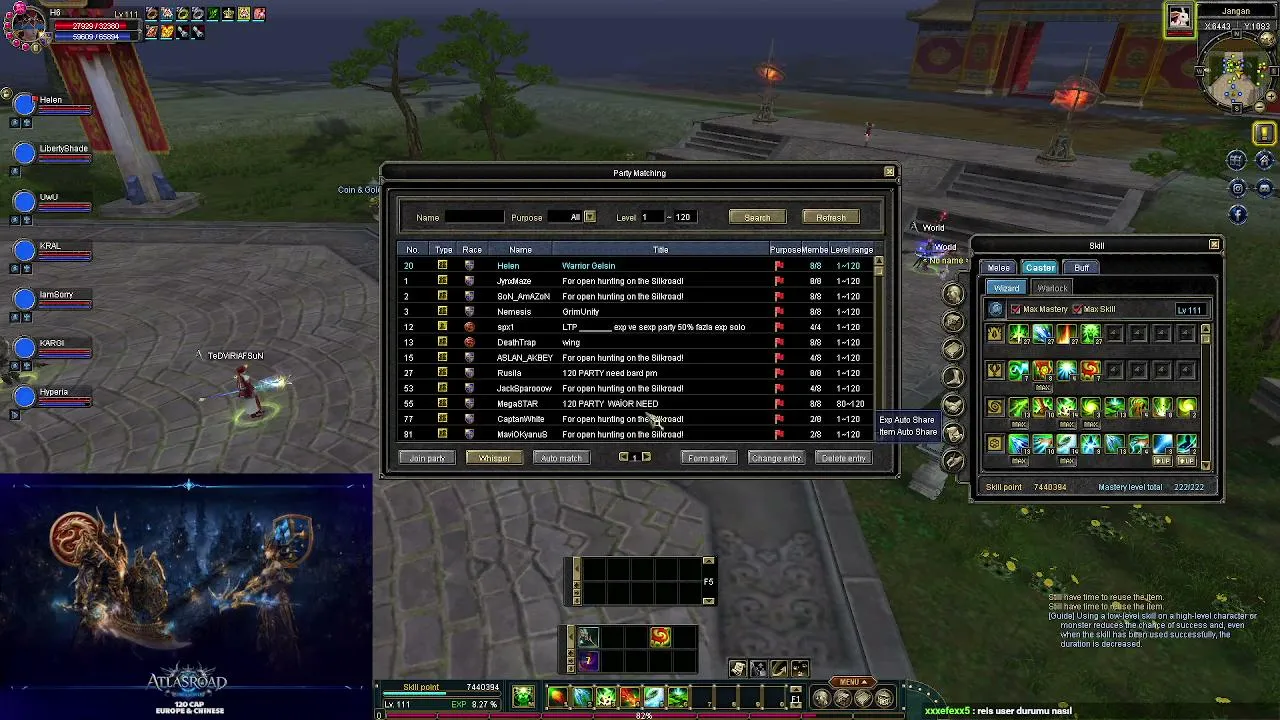 120 CAP ATLASROAD BAŞLIYORUZZ <3 
 <3 !server !discord