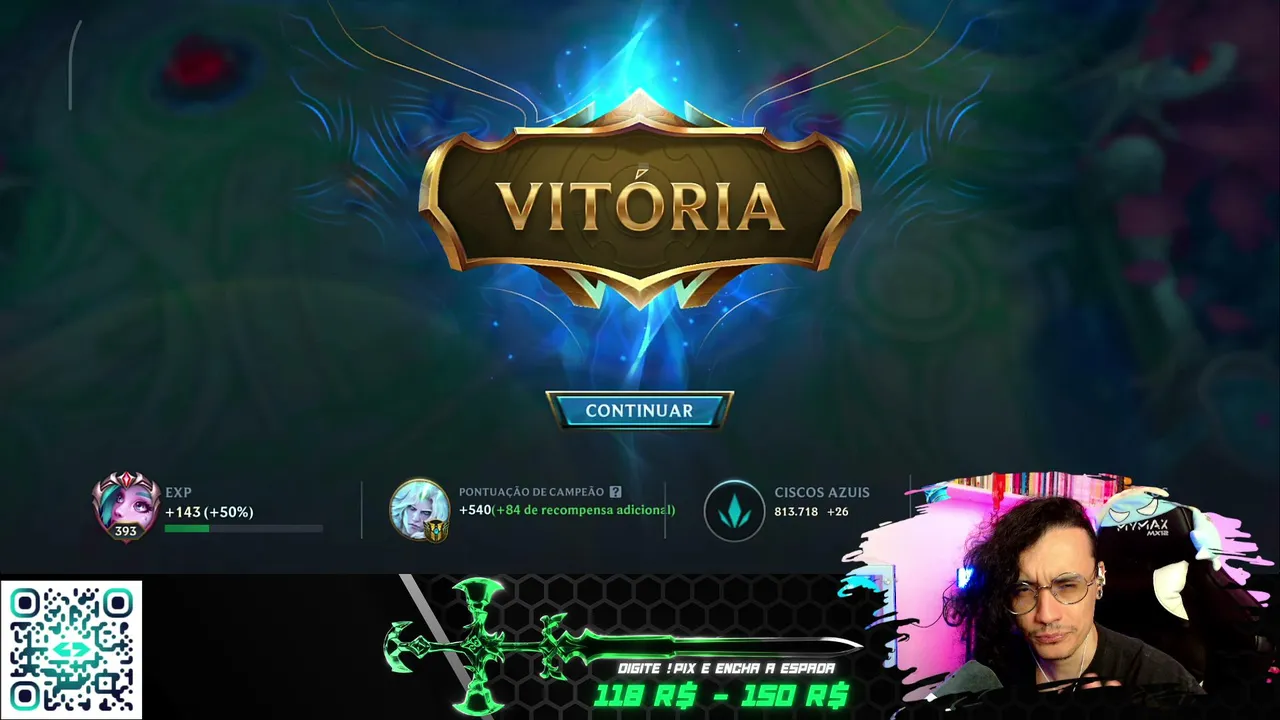 ESTOU MEIO GRIPADO HOJE, NÃO REPAREM A VOZ (!jogar) (!champ)