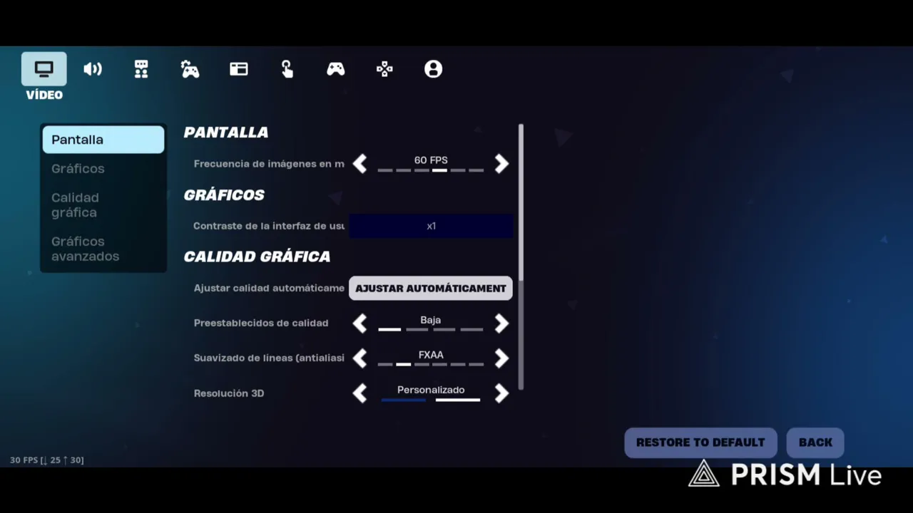 Transmisión en directo de LimGV
