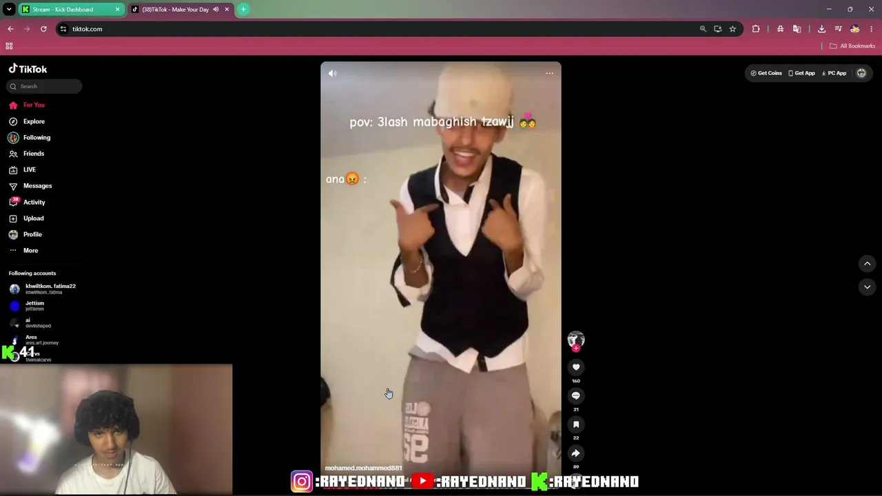 ana live daba d4lo !