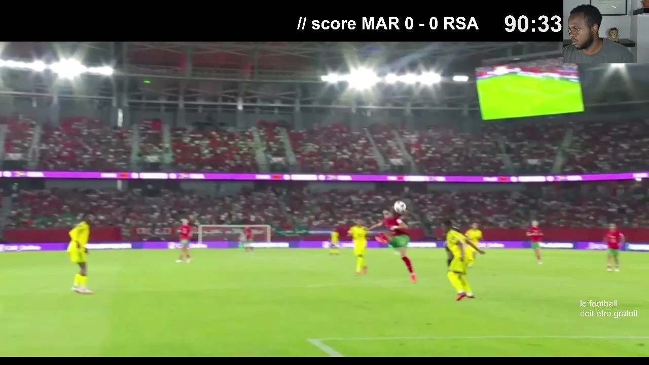 MAROC VS Afrique du Sud | Can féminine | Football live