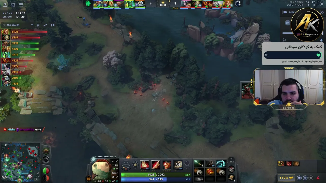 Final Bo5 Falcons(0) Vs Liquid(1)
 اولین استریم تحلیل و پیش بینی مسابقات به زبان فارسی