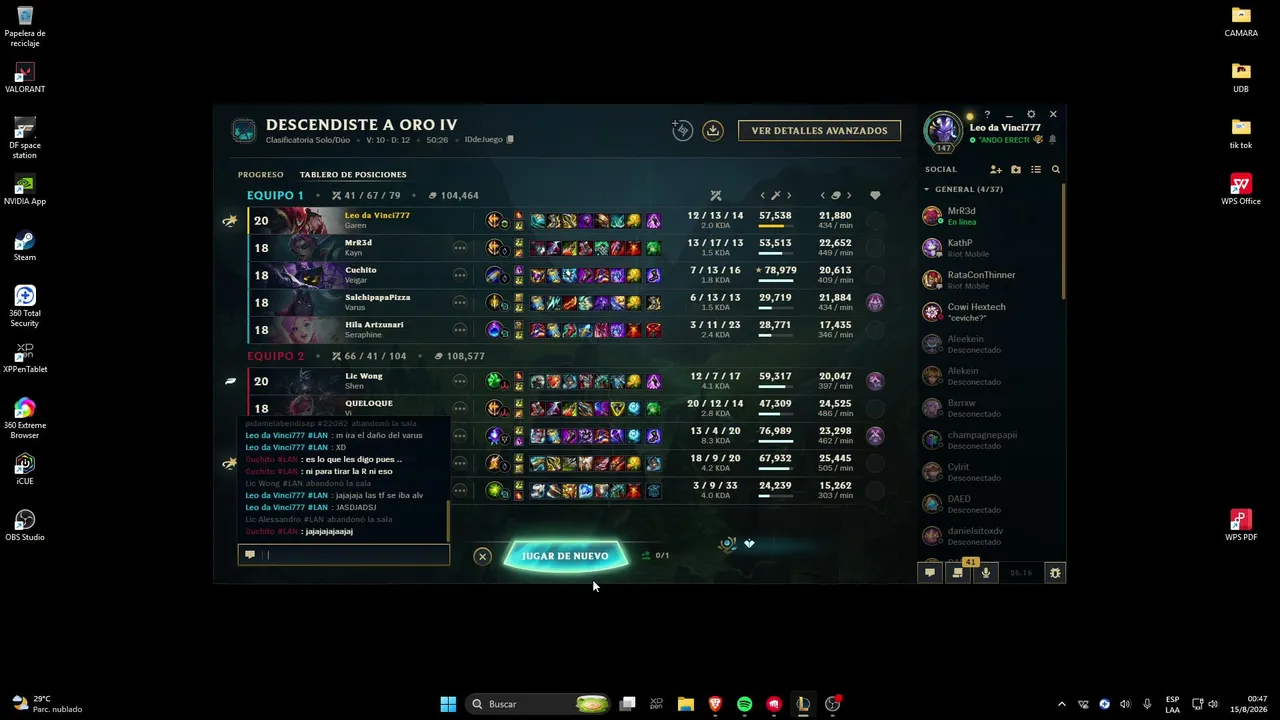 Rankeando con los mancos