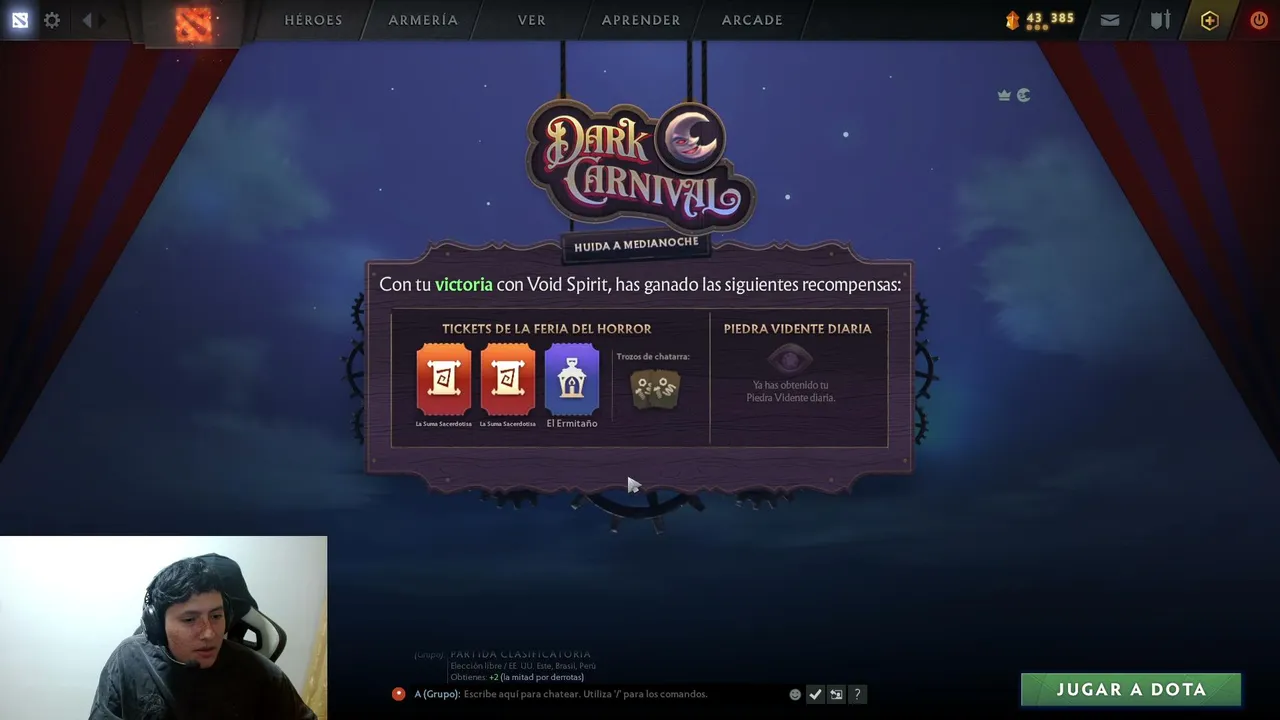 Jugando dota 2 con tontos uwu