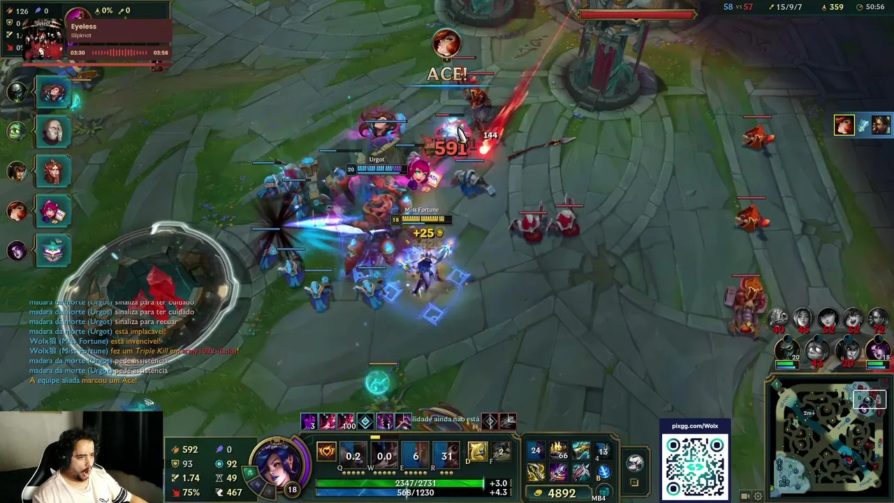 Não aguento mais o low elo - ADC Solo