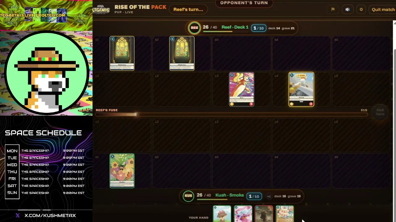 Legends TCG LIVE W/Kush