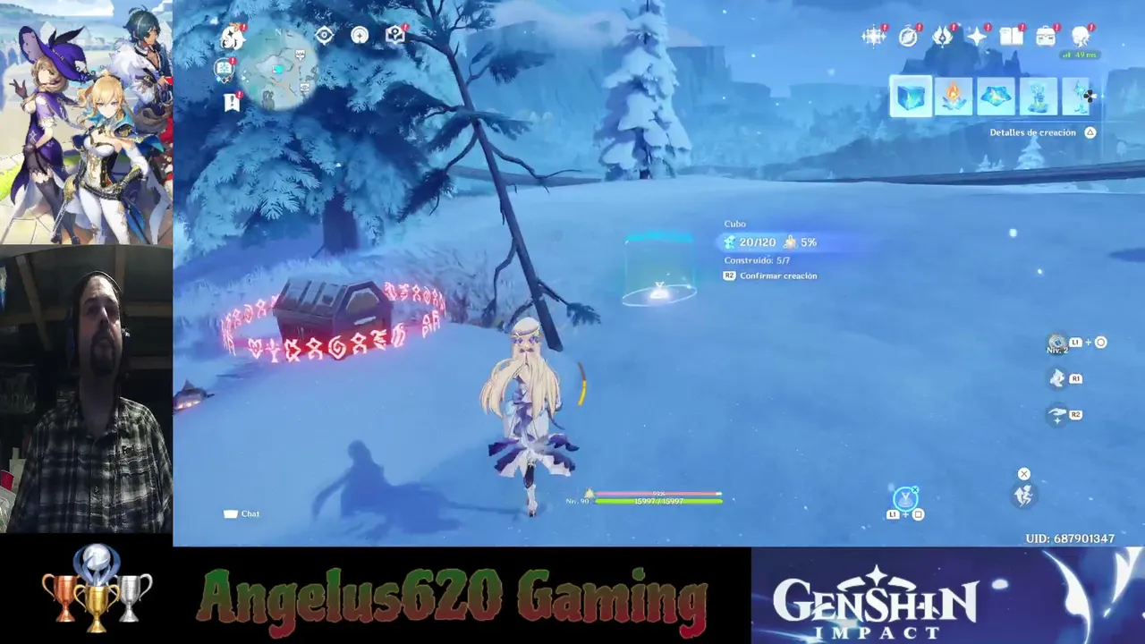 Terminando el Nocturno de las almas difuntas - Genshin impact - PS5