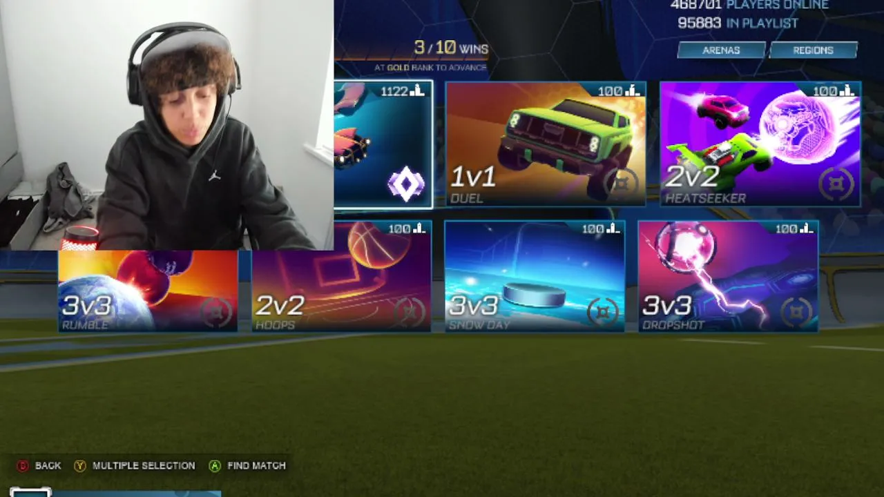 rocket league stream