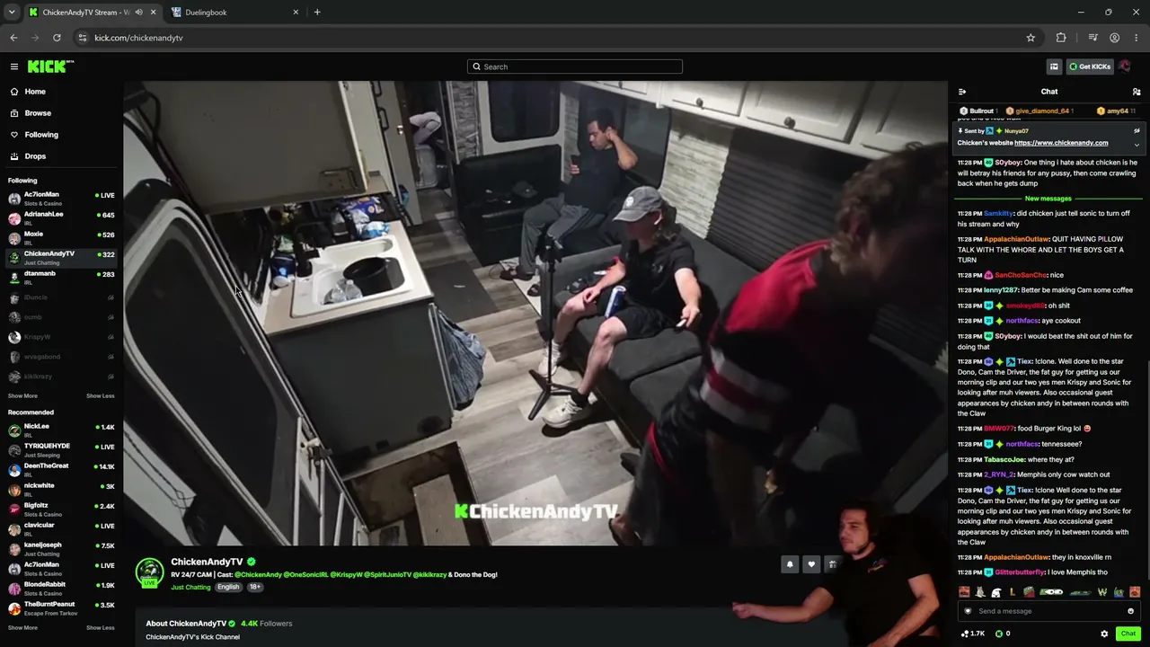 chickenandy.com ‡ your favorite streamer's favorite troll