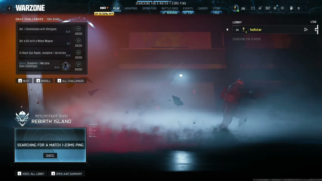 WARZONE GRIND | HELLSTAR