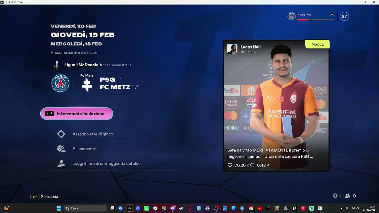My first stream.