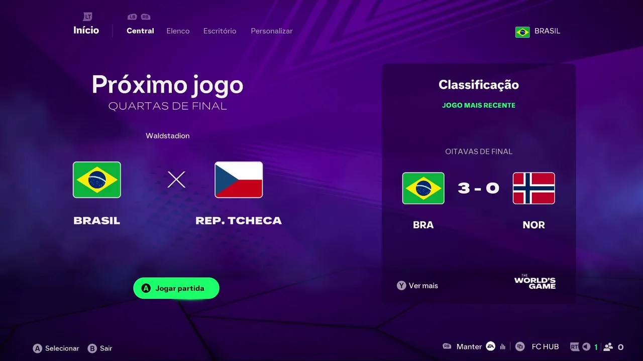 JOGANDO COPA DO MUNDO NO EA Sports FC 26!