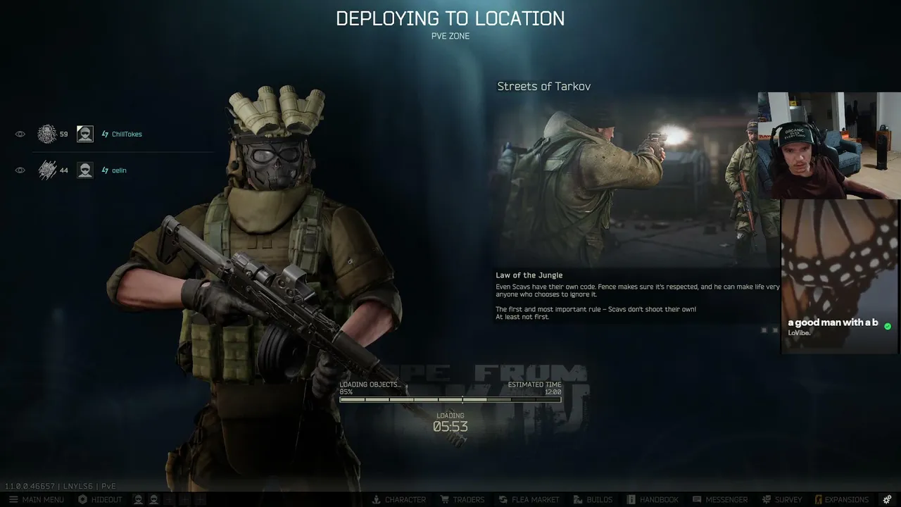 Some Late Night Tarkov W/ The Homie!