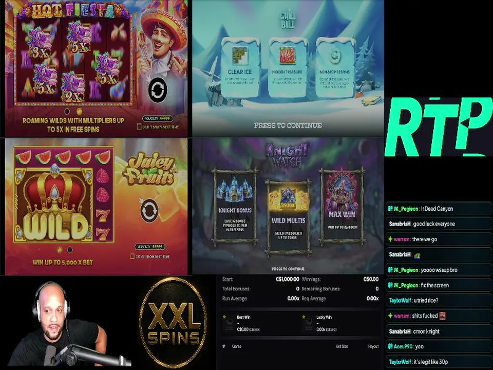 XXL Spins | Bonus Hunt | $1k Start