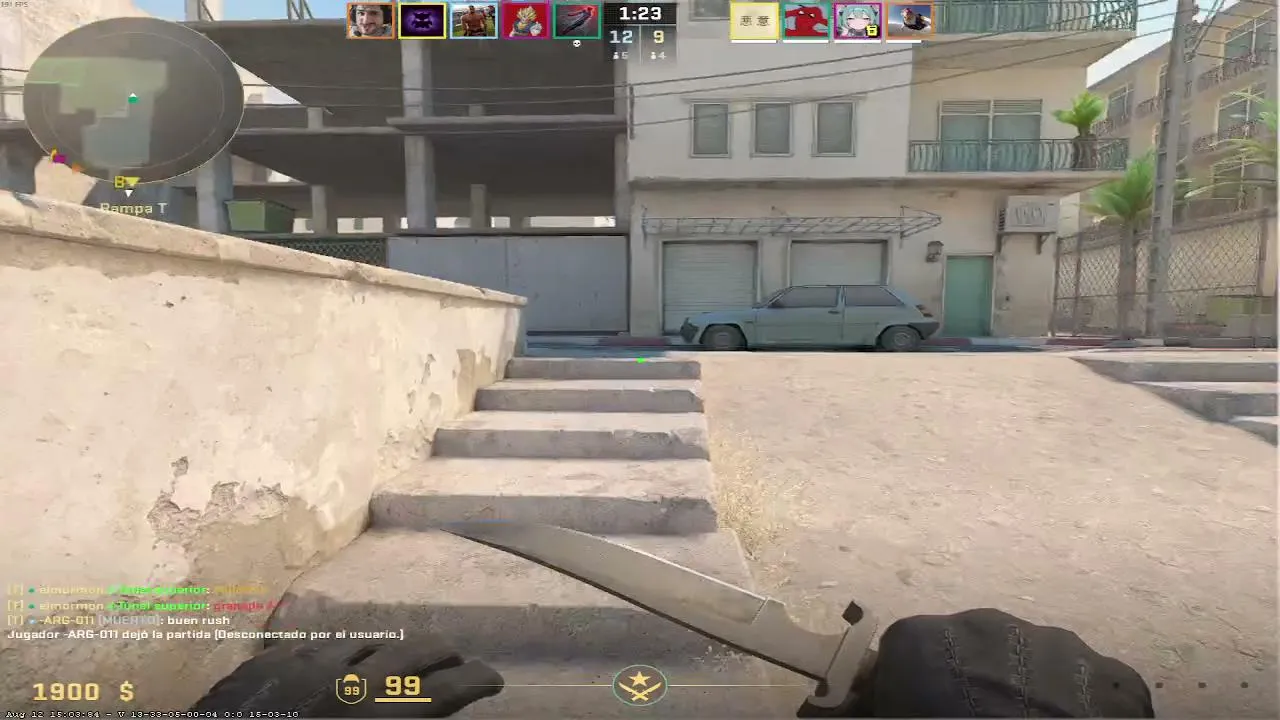 dia 2 intentando subir a 4k de helo en cs