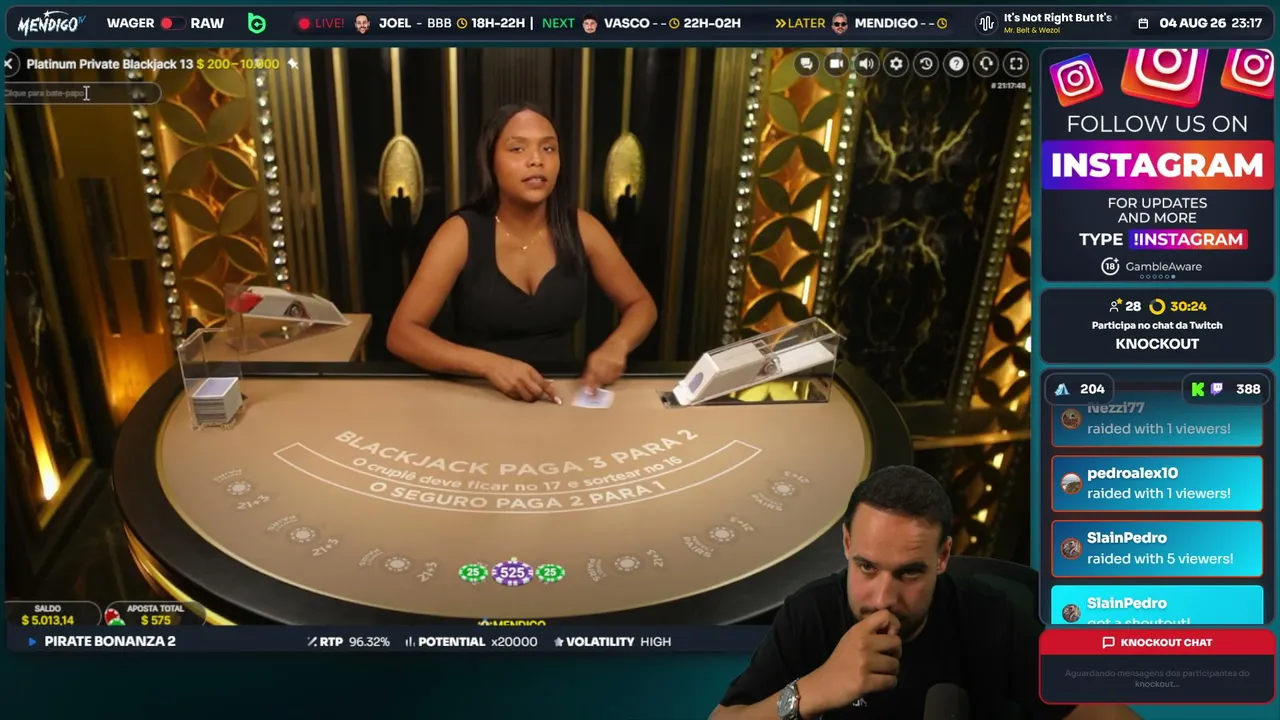 🔴 FEVER | BONUS OPENING 5K !RANKING -> WAGER | IRL NO ALGARVE COM CONVIDADOS ÀS 18H | !TELEGRAM | MENDIGOTV.COM | [+18]