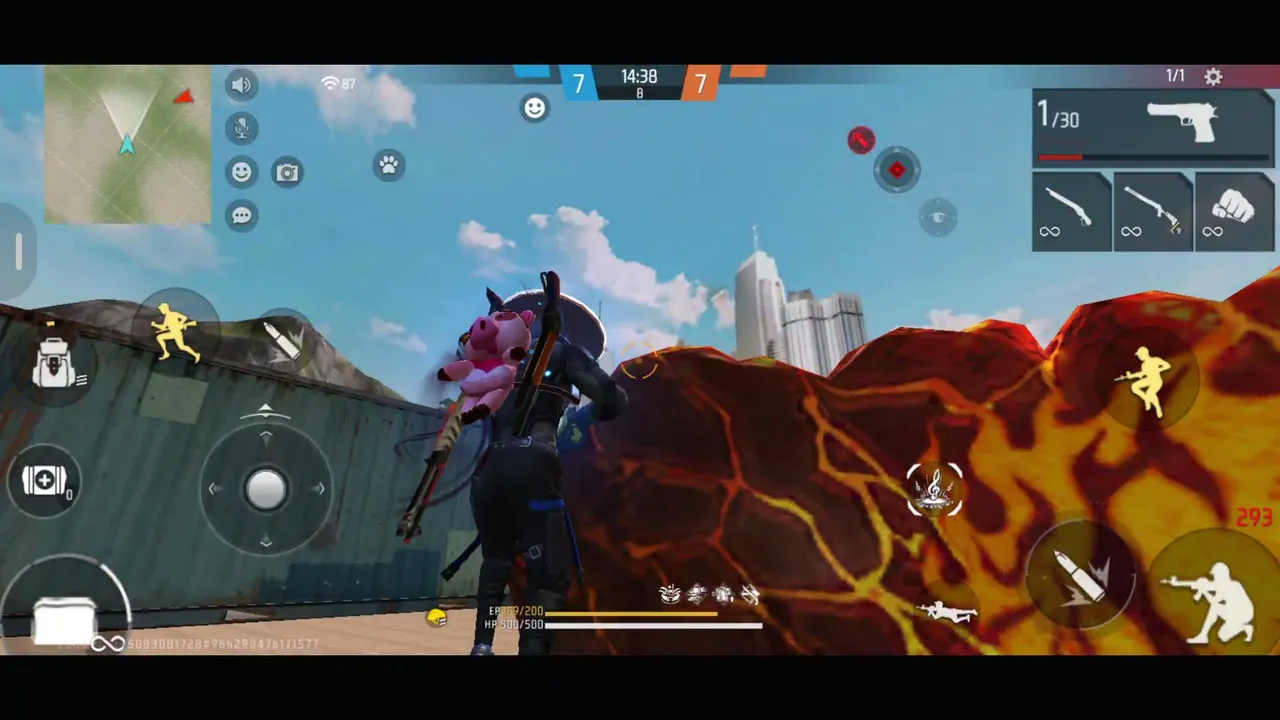 Tarde de free fire y parchar con nuevos seguidores