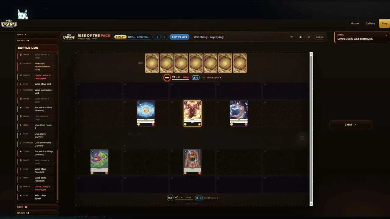 DDL TCG BETA TESTING