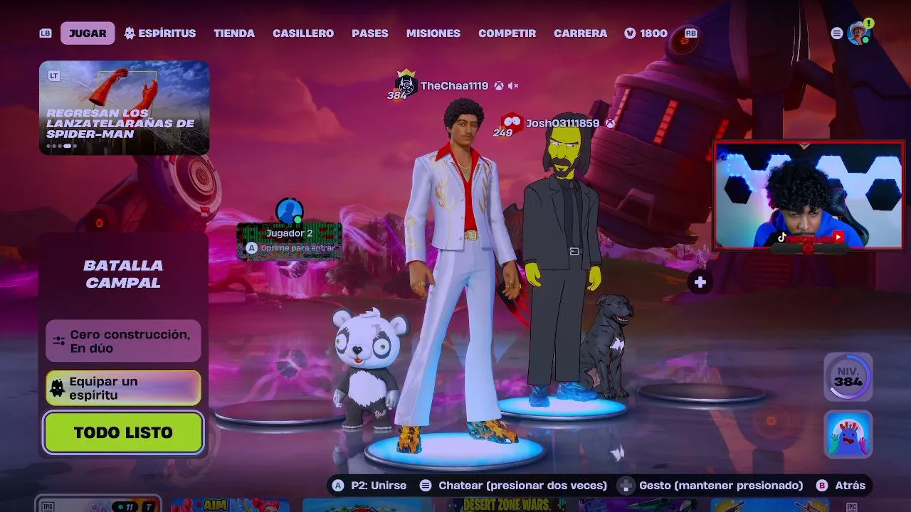 FORTNITE bucando todos los espiritus Gema, ¿Cuál conseguiremos?  MI ID EN FORTNITE👉​ (thechaaof)👈​