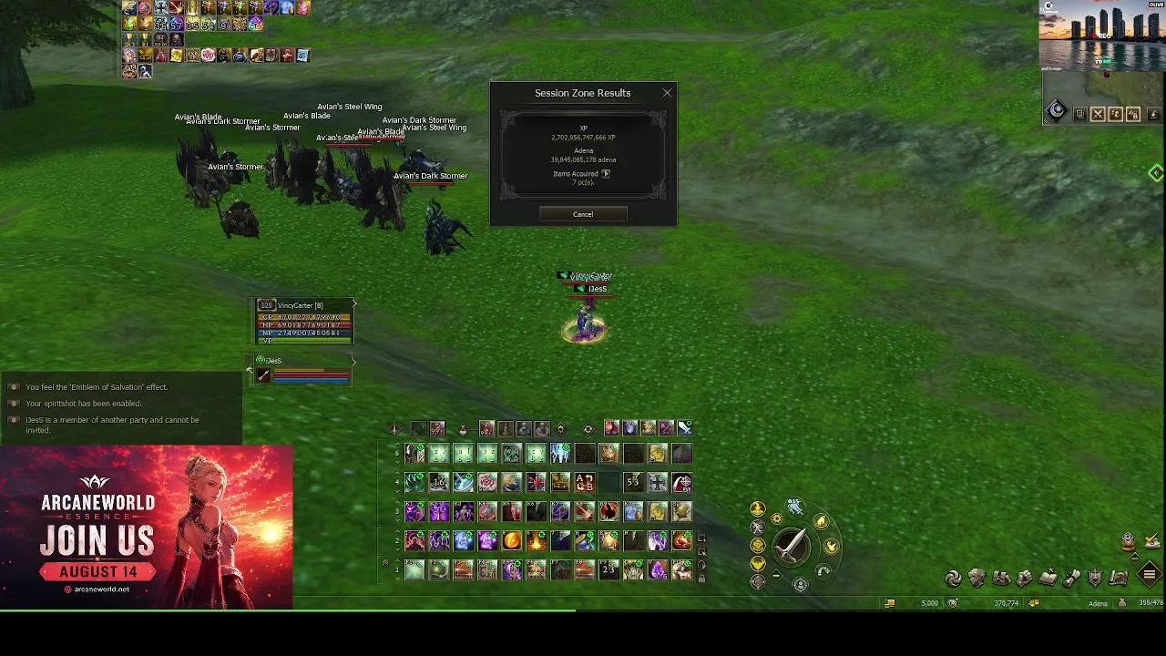 My first stream.